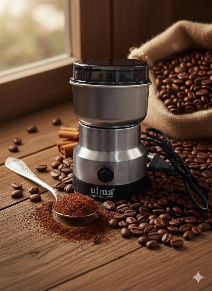 Portable Electric Grinder for Masala , Coffee Beans & Dry Ingredients